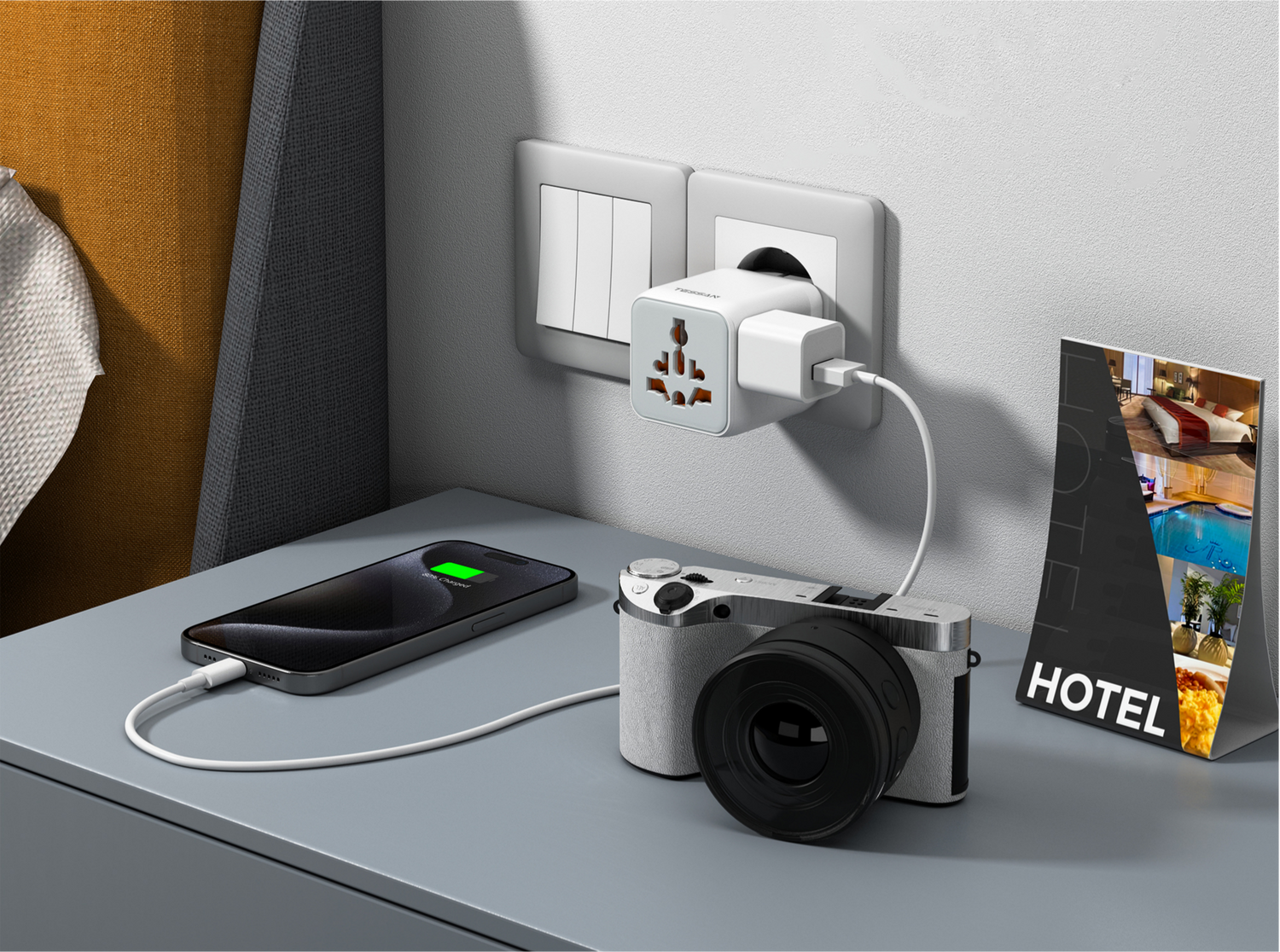 準備出國旅行前，一定要選對旅行用轉接頭